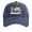 Navy, variant on Unisex Men Women Vintage Baseball Cap Gulf Of Mexico Sunset Print "Since 1672" Retro Style Adjustable Strap Casual Vacation & Outdoor Cap