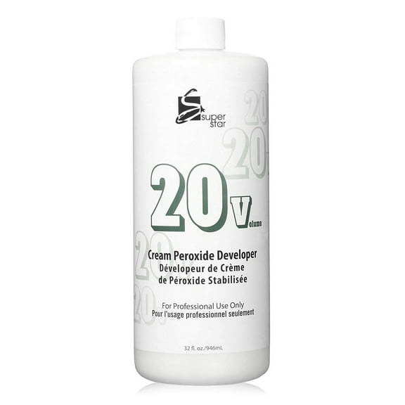 Marianna Super Star Cream Peroxide Developer, 20 Volume 32 Oz