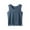 Dark Blue, variant on Timegard Plus Size Tops for Women Sleeveless Round Neck Seamless Comfy Thermal Underwear Casual Tank Tops