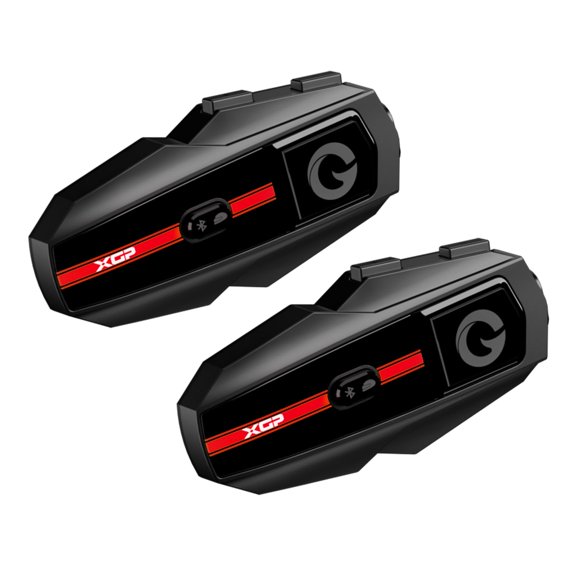 Auriculares Bluetooth para motocicleta XGP V5.2 con capacidad para compartir música IP67