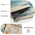 thumbnail image 6 of 4'x6' Area Rugs, Watercolor Ship Coastal Indoor Outdoor Area Rug for Living Room Bedroom, Summer Beach Nautical Rustic Washable Bathroom Rugs Kitchen Floor Carpet Mats Home Decor Aesthetic, 6 of 8