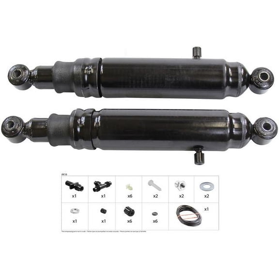 Rear Air Suspension Shock - Compatible with 2009 - 2014 Ford F-150 RWD 2010 2011 2012 2013