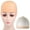 Head skin colored so, variant on Makeup Bald Head Wigs Caps Fake Bald Wigs Bald Caps for Adults Kids Halloween Cosplay Party Costume Accessories Unisex