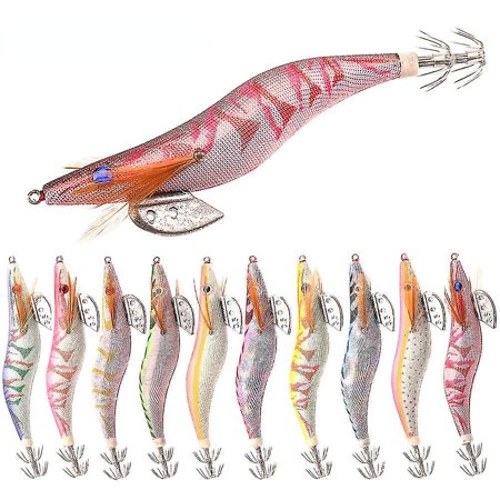 YAMASHITA Egi King K Squid Lure - Basic No. 3.5, 0.8 Oz (22g), Oraora Mango Color