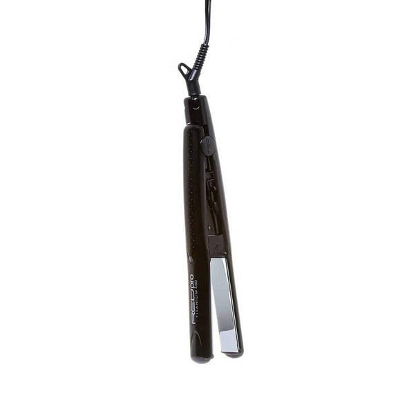 RED by KISS Pro Titanium Flat Iron 1 inch Heat Up To 460°F Max Ultra Smooth Titanium Plates Provide Non Stick, Chemical Resistance, and Even Heat Distribution