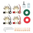 thumbnail image 1 of Conectores de terminales de batería Conexión estable de 4 postes Conductividad eléctrica fuerte Apto para postes SAE JIS tipo A, 1 of 12