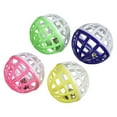 thumbnail image 3 of Balles Catit en plastique avec grelot, paquet de 4, 3 of 4