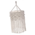 thumbnail image 1 of Pantalla de Lámpara Bohemia de Macramé, Repuesto de Pantalla para Lámpara Colgante, Accesorios de Iluminación Artesanales, Pantalla de Luz Tejida a Ma Estilo B, 1 of 10