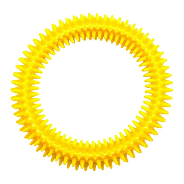 HILABEE Fidget Toy Fidget Bracelet Enlightenment Work Development Spiky Sensory Ring Yellow