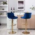 thumbnail image 2 of Navy Color - Height Adjustable - Bar Environment - Dual Stool Comfort, 2 of 7