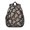 Skull and Flower, variant on Moth and Flower Gothic Pattern Backpack for School, Cute School Bag with Adjustable Shoulder Straps and Padded Back, 15"x11.42"x5.5"
