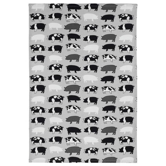 MU Kitchen Designer Print Kitchen Towel, Multiple Designs, Pigs