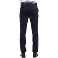 thumbnail image 2 of Mens Dress Pants, Solid Skinny Fit Office Pants Only, 2 of 4