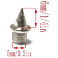 thumbnail image 2 of Pointe de Piste 20PCS 1/4 Pouce (6mm) Pointes de Piste en Acier et Cross-Country pour Chaussures de Course, 2 of 5