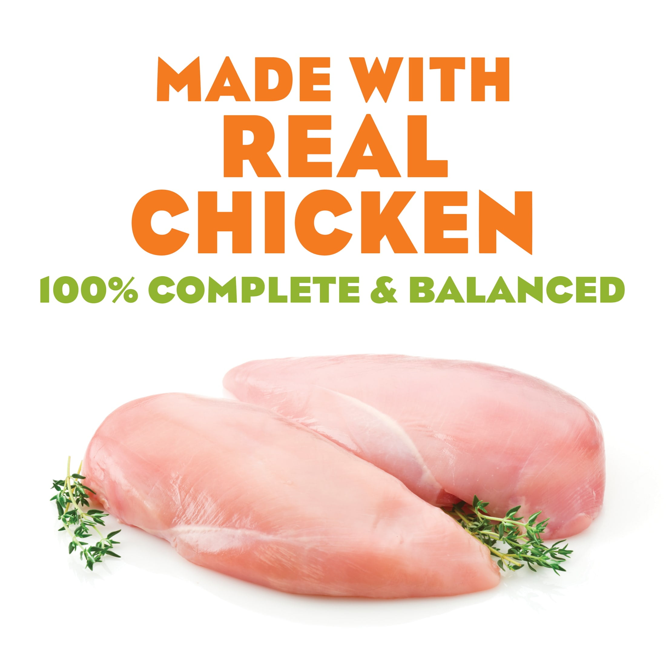 Purina Moist & Meaty Dry Dog Food, High Protein Real Chicken, 6 oz Pouch (12 Pack)