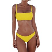 Aellinatey Bikinis Sexy Women Swimsuit Push Up Brazilian Bikini Shoulder Straps Swimwear