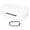 White, variant on Flexible Guard Shockproof Shell Sleeve Water Resistance Housing Antidust Washable Skin Case for Cetra Open Earbuds