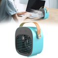thumbnail image 2 of Portable Cooler Personal Conditioner 2 In 1 Small Evaporative Coolers With Handle/Humidifier/ 3 Speeds Desktop Fan For Travel And Bedroom, 2 of 9