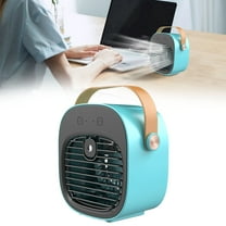 BinKFF Rechargeable Portable Air Conditioner, Mini Air Conditioner, Large Water Tank Evaporative Air Cooler, Personal Space Cooler Humidifier, Small Portable AC Fan for Home