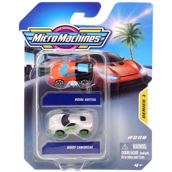 Micro Machines Series 1 Quetzal & Canebreak Vehicle 2-Pack
