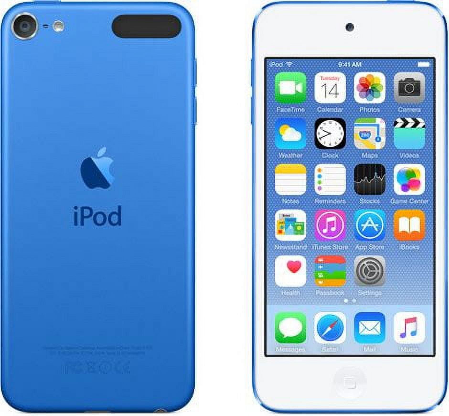 Apple iPod Touch 6th Generation 16GB Blue, Bluetooth, WiFi