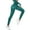 Green, variant on Women's Fashion Hollow Out Seamless High Waist Peach Lift Fitness Water Wash Tight Sports Yoga Pants