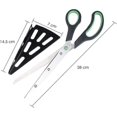 thumbnail image 4 of 1PCS Green 28cm Stainless Steel Pizza Scissors, Kitchen Scissor Shears with Detachable Pizza Shovel, (Multi-function not only for pizza) Kitchen Gadge, 4 of 5