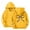 Yellow, variant on LWNYDPLSD Girls Baggy Hoodies Bowknot Fashion Prints Sweatshirts for Kids Long Sleeve Pullover Hoodie Toddler Preppy Cute Clothes