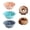 C-Grey, pink, blue, variant on RYLZX 3 Pack Silicone Bundt Cake Pan Nonstick,10 Inch, Silicone Cake Molds,Pound Cake Pan, Baking Pan for Jello,Gelatin,Cake,Brownie and Bread(Pink+Blue+Red)