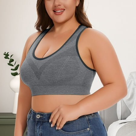YEJIMAN Women s Breathable Plus Size No Underwire No Marks Hollow Bra Thin Yoga Underwear  Black Period Underwear For Women  Cotton High Waisted Underwear For Women