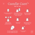 thumbnail image 4 of Mainstays 3-Wick Glass Jar Candle, Pink Apple Peony, 11.5 oz, 4 of 8