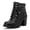 Black 205, variant on Women's Extra Wide Width Ankle Boots.