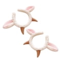 thumbnail image 4 of 2 uds. Adorable diadema con orejas de oveja, banda para el pelo con orejas de oveja imitada, diadema de animales artificiales para fiesta y Cosplay, 4 of 7