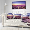 thumbnail image 3 of Designart 12" x 20" Blue Polyester Throw Pillow, 3 of 5