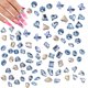 thumbnail image 1 of 240 Uds. De decoraciones 3D para decoración de uñas, gemas para uñas, diamantes de imitación, joyería para manicura, diamantes de imitación para uñas, dijes artísticos para uñas para mujer, 1 of 8
