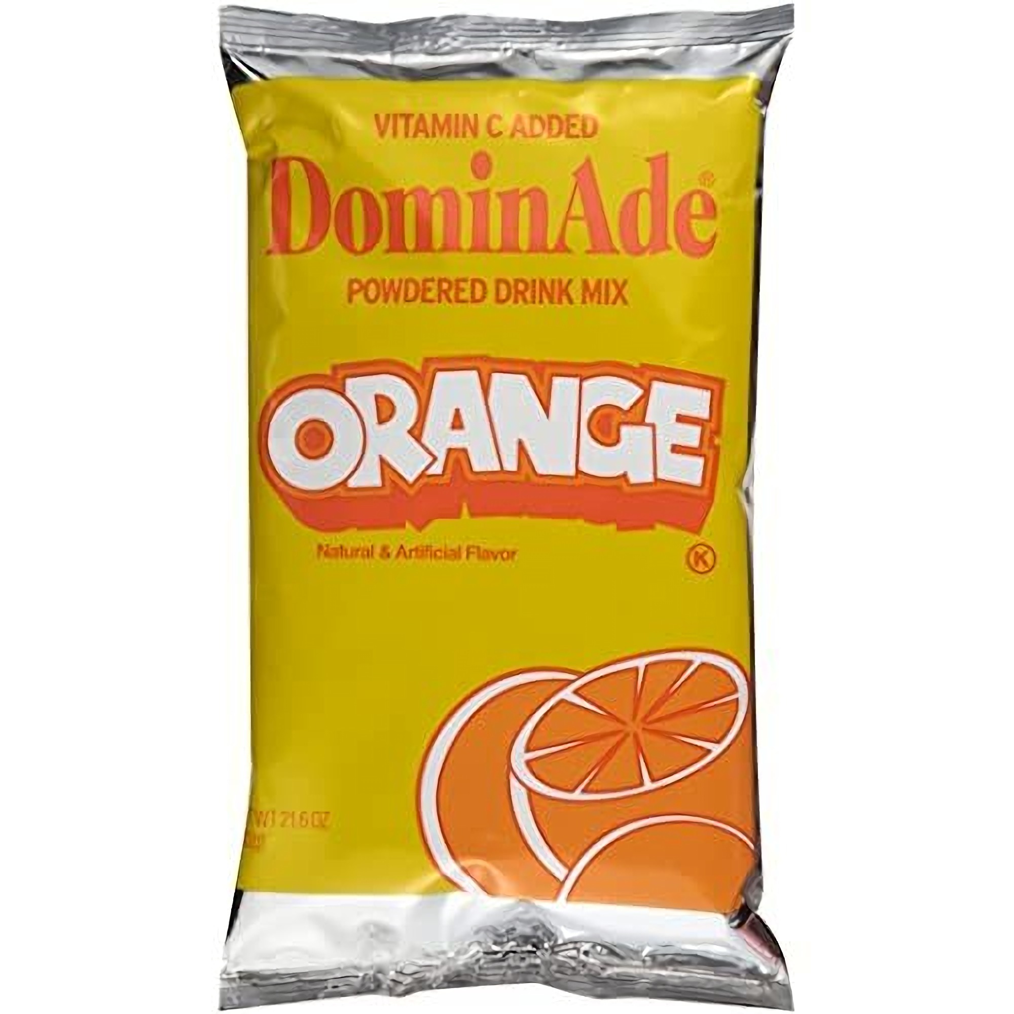 Dominade Powdered Orange Drink Mix 21.6 Oz Pouch Value Pack of 3