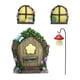 thumbnail image 4 of Puerta de hadas y ventanas para árboles, accesorios de decoración al aire libre, arte de patio, casa de hadas, decoración fluorescente para el hogar,, 4 of 9