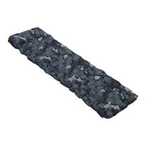 Camping Sleeping Pad Camping Air Mattress Portable Sleeping Mattress Ultralight Self Inflating Sleeping Mat for Hiking Travel Multicolor