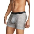 thumbnail image 3 of Men's Nike KE1076 Reluxe Boxer Briefs - 2 Pack (Swoosh Print/Black S), 3 of 4