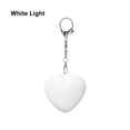 thumbnail image 3 of Guardurnaity Lámpara de mano ABS con forma de corazón, recargable, con sensor y multifuncional, ideal para llaveros. Accesorios de disfraces blanco, 3 of 6
