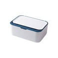 thumbnail image 1 of DPTALR Baby Wipes Dispenser, Wipe Holder With Lids Diaper Wipes Case For Bathroom Refillable Wipe Container With Sealing Design, Flushable Bathroom Storage Case Box, 1 of 1