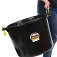 thumbnail image 6 of Little Giant 70 Quart Durable Plastic Utility Muck Tub with Handles, Black, 6 of 9