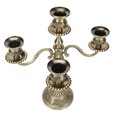 thumbnail image 1 of Metal Candelabra, Vintage Rustproof Multipurpose 5 Arms Candelabra  For Weddings, 1 of 8