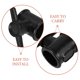 thumbnail image 3 of FUEENIRVA Conector De Eje Para Sombrilla De Patio En Color Negro Compatible Con Accesorios Para Exteriores, 3 of 8