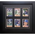 thumbnail image 2 of Trading Card Display Frame for 6 Cards- Black (White Trim) Mat and Black Frame, 2 of 4