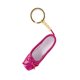 thumbnail image 1 of Llavero de zapatilla de ballet de satén hecho a mano, mini colgante de zapatilla de punta con llavero, abalorio para bolso para amantes del ballet, regalo para bailarines de ballet., 1 of 8