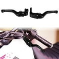 thumbnail image 4 of Unique Bargains 1 Pair Motorcycle Brake Clutch Levers Adjustable Folding CNC for Suzuki GSXR 600 750 1000 GSXR600 Black, 4 of 6