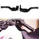 thumbnail image 4 of 1 Par Moto Freno Embrague Manetas Plegables CNC para Suzuki Negro, 4 of 6