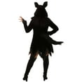 thumbnail image 2 of Women's Plus Size Black Wolf Costume, 2 of 2