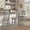Antique Grey, variant on iNSPIRE Q Sheena Transitional Linen Swivel Counter Height Bar Stools, Antique Sage